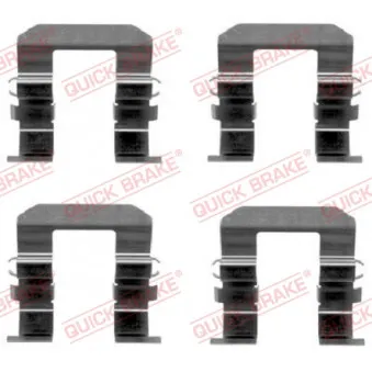 Kit d'accessoires, plaquette de frein à disque QUICK BRAKE 109-1704