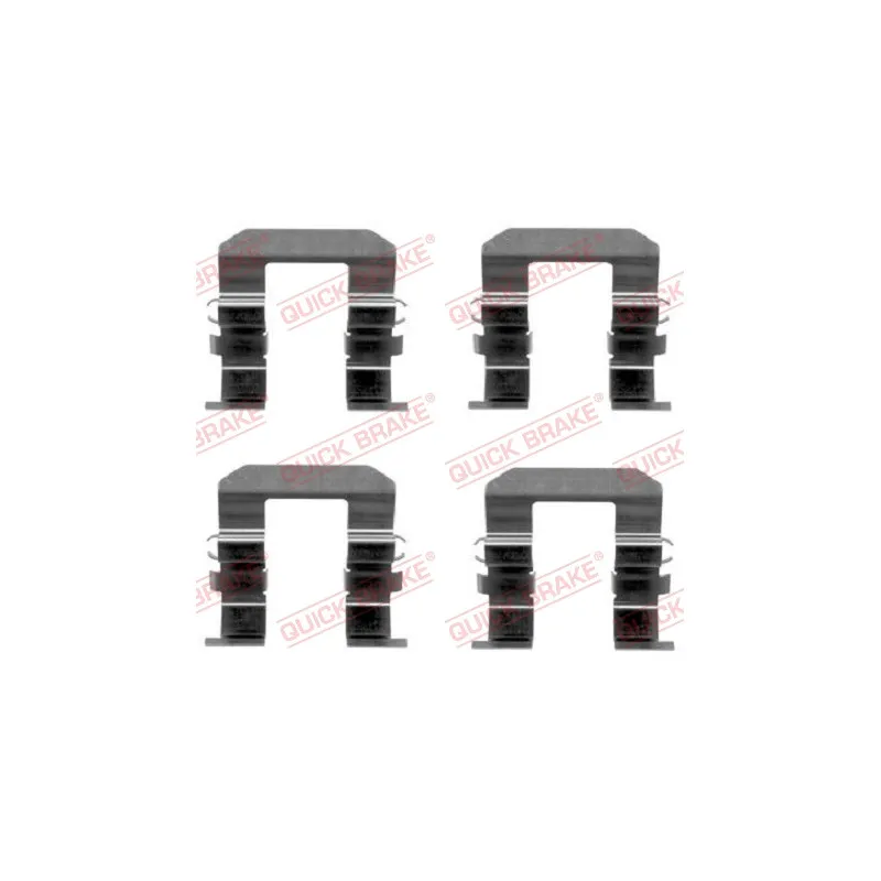 Kit d'accessoires, plaquette de frein à disque QUICK BRAKE 109-1704