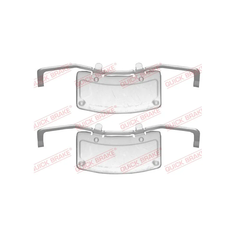 Kit d'accessoires, plaquette de frein à disque QUICK BRAKE 109-1706