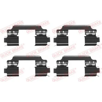 Kit d'accessoires, plaquette de frein à disque QUICK BRAKE 109-1707