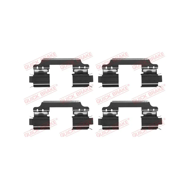 Kit d'accessoires, plaquette de frein à disque QUICK BRAKE 109-1707