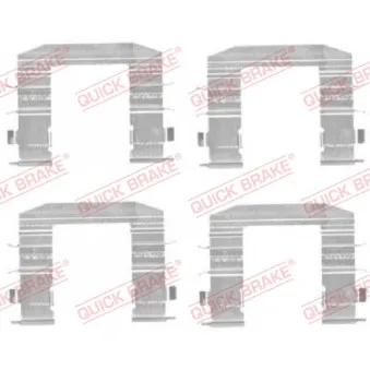 Kit d'accessoires, plaquette de frein à disque QUICK BRAKE 109-1708