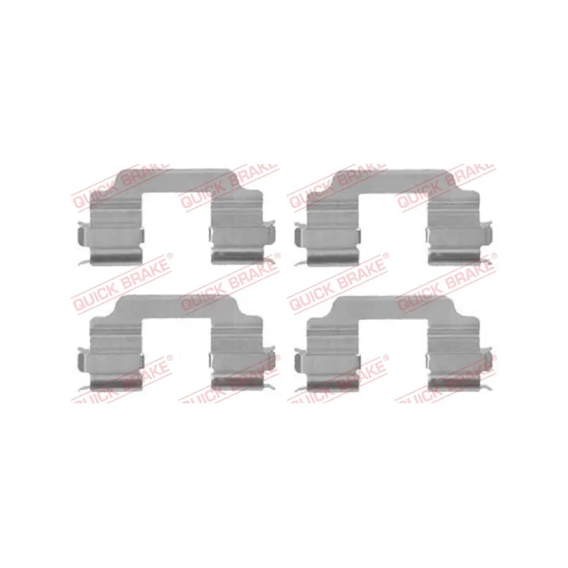 Kit d'accessoires, plaquette de frein à disque QUICK BRAKE 109-1709