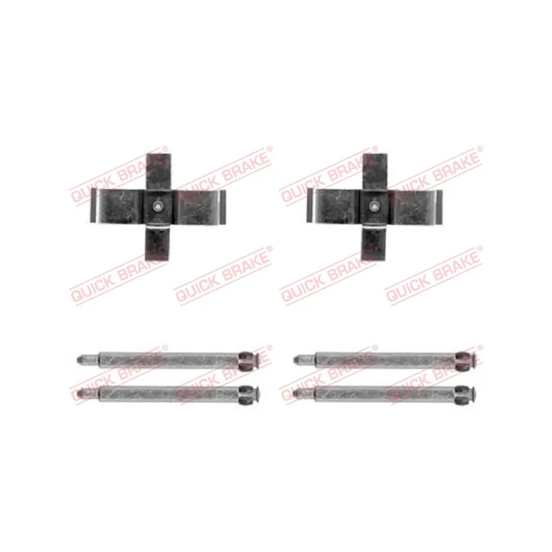 Kit d'accessoires, plaquette de frein à disque QUICK BRAKE 109-1713