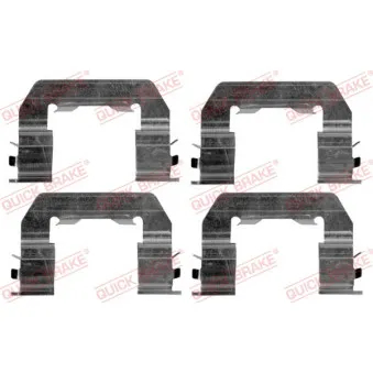 Kit d'accessoires, plaquette de frein à disque QUICK BRAKE 109-1719