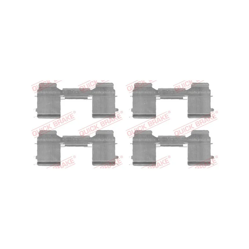 Kit d'accessoires, plaquette de frein à disque QUICK BRAKE 109-1726