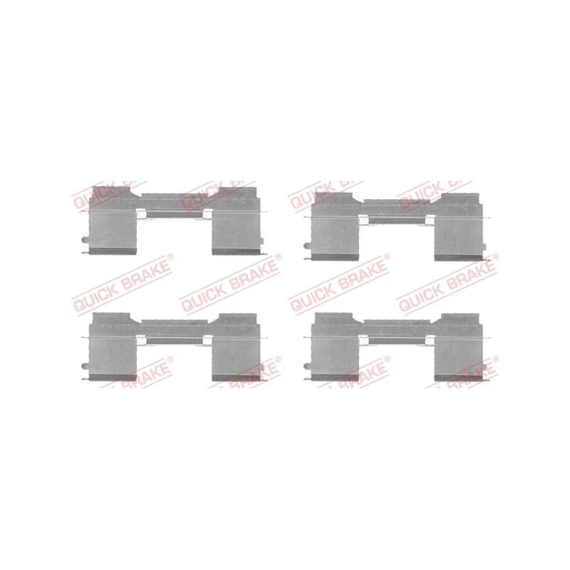 Kit d'accessoires, plaquette de frein à disque QUICK BRAKE 109-1729