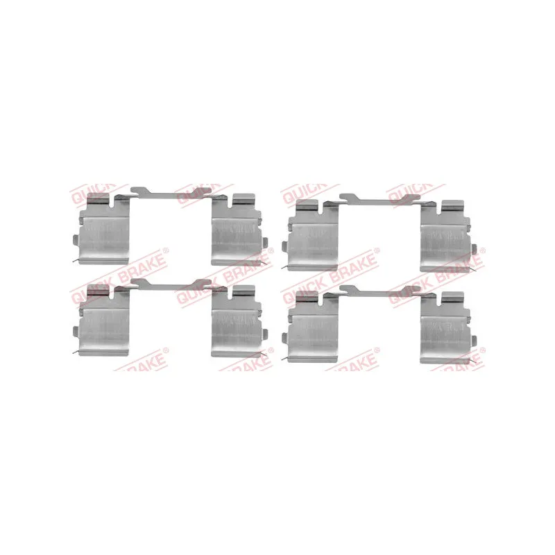 Kit d'accessoires, plaquette de frein à disque QUICK BRAKE 109-1730