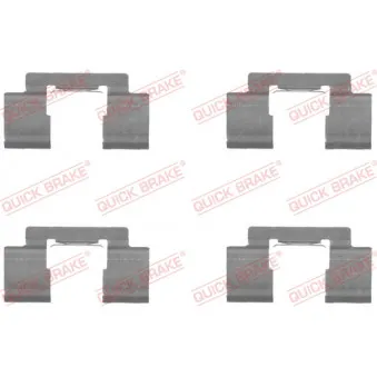 Kit d'accessoires, plaquette de frein à disque QUICK BRAKE