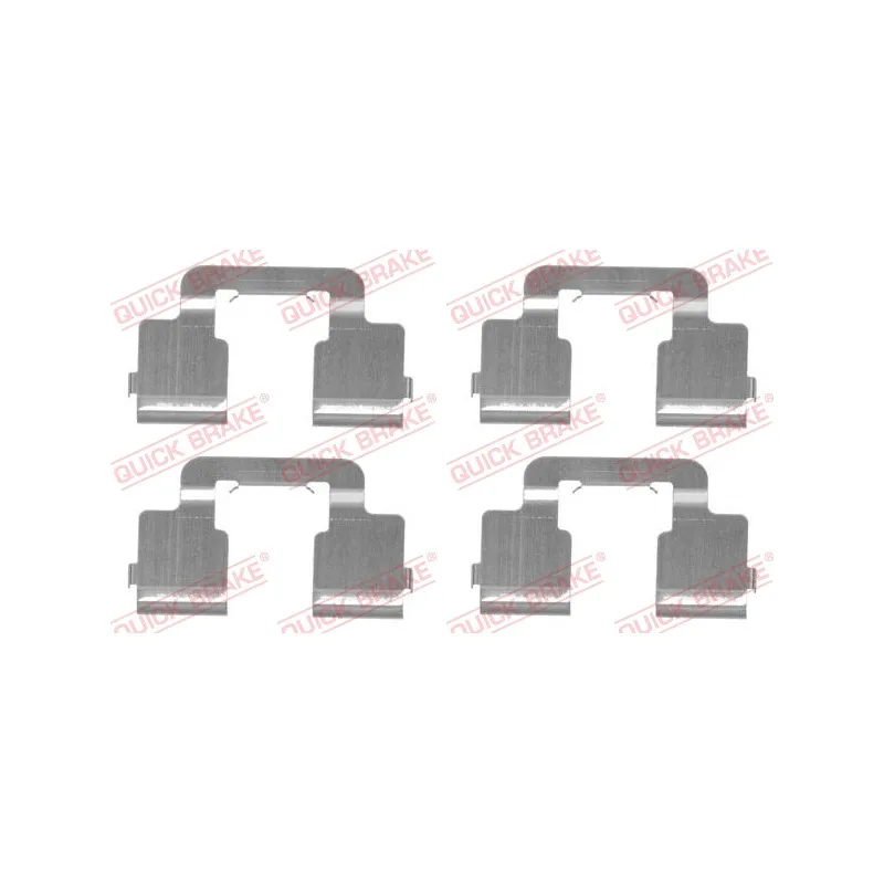 Kit d'accessoires, plaquette de frein à disque QUICK BRAKE 109-1733