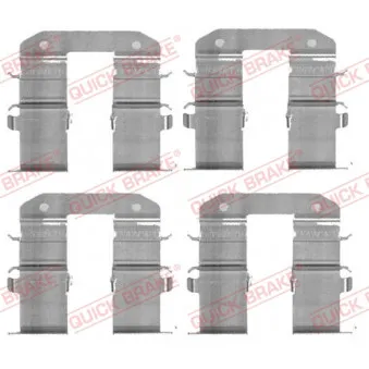 Kit d'accessoires, plaquette de frein à disque QUICK BRAKE 109-1734