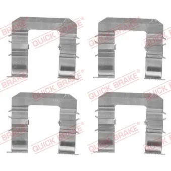 Kit d'accessoires, plaquette de frein à disque QUICK BRAKE 109-1735