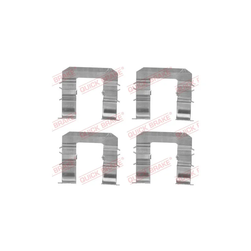 Kit d'accessoires, plaquette de frein à disque QUICK BRAKE 109-1735