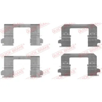 Kit d'accessoires, plaquette de frein à disque QUICK BRAKE 109-1736
