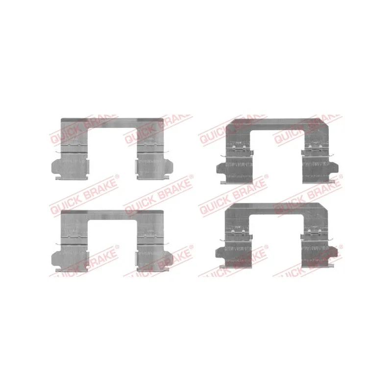 Kit d'accessoires, plaquette de frein à disque QUICK BRAKE 109-1736