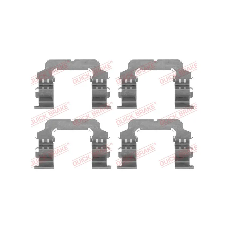 Kit d'accessoires, plaquette de frein à disque QUICK BRAKE 109-1738