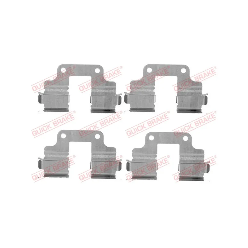 Kit d'accessoires, plaquette de frein à disque QUICK BRAKE 109-1739