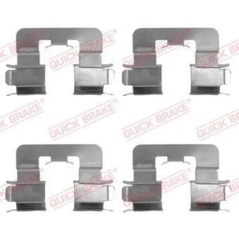 Kit d'accessoires, plaquette de frein à disque QUICK BRAKE 109-1741