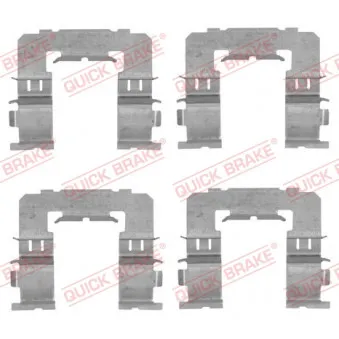 Kit d'accessoires, plaquette de frein à disque QUICK BRAKE 109-1742