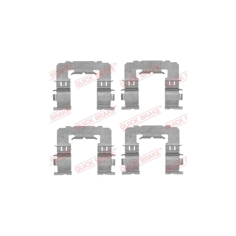 Kit d'accessoires, plaquette de frein à disque QUICK BRAKE 109-1742
