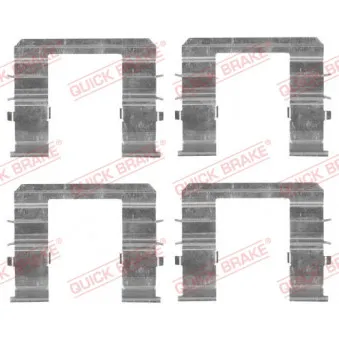 Kit d'accessoires, plaquette de frein à disque QUICK BRAKE 109-1744