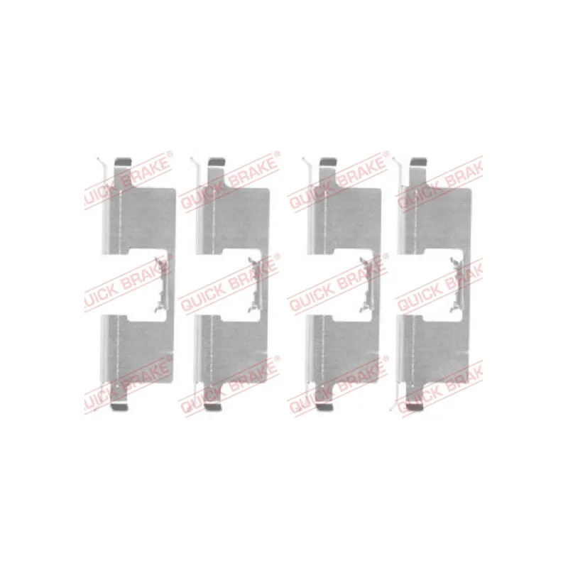 Kit d'accessoires, plaquette de frein à disque QUICK BRAKE 109-1745