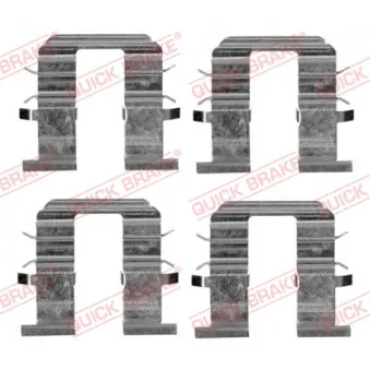 Kit d'accessoires, plaquette de frein à disque QUICK BRAKE