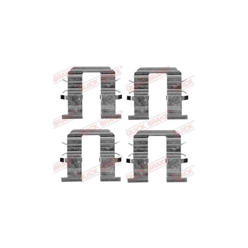 Kit d'accessoires, plaquette de frein à disque QUICK BRAKE 109-1746