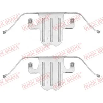 Kit d'accessoires, plaquette de frein à disque QUICK BRAKE 109-1751