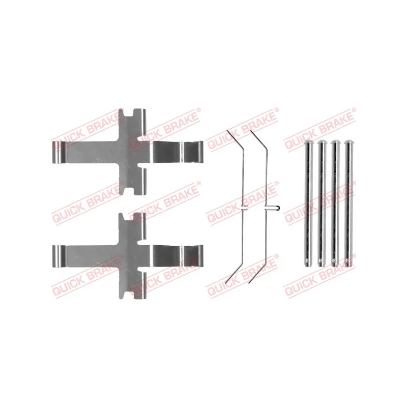 Kit d'accessoires, plaquette de frein à disque QUICK BRAKE 109-1752