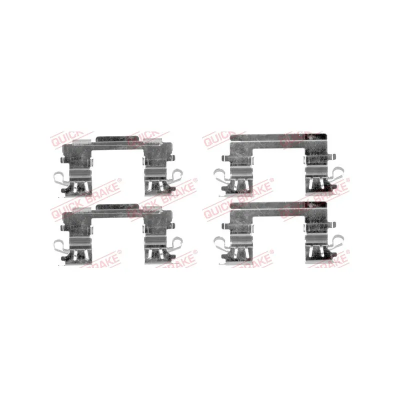 Kit d'accessoires, plaquette de frein à disque QUICK BRAKE 109-1757