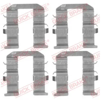 Kit d'accessoires, plaquette de frein à disque QUICK BRAKE 109-1758