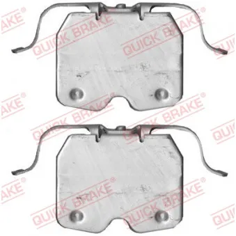 Kit d'accessoires, plaquette de frein à disque QUICK BRAKE 109-1759