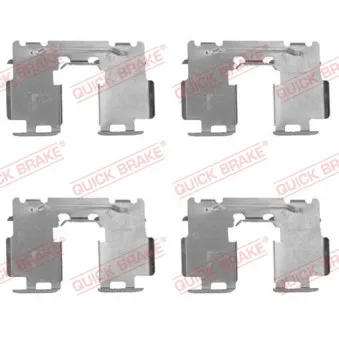 Kit d'accessoires, plaquette de frein à disque QUICK BRAKE 109-1760