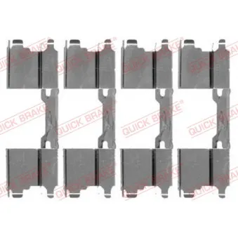 Kit d'accessoires, plaquette de frein à disque QUICK BRAKE 109-1762