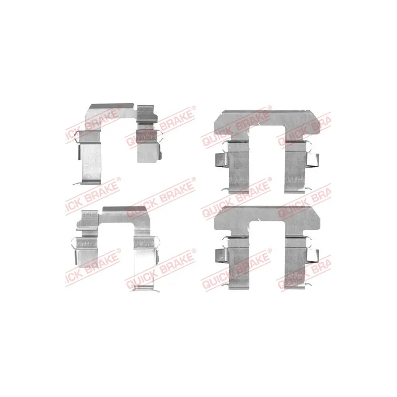 Kit d'accessoires, plaquette de frein à disque QUICK BRAKE 109-1763