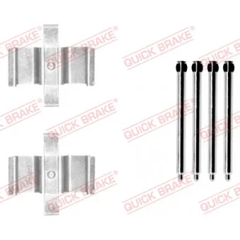 Kit d'accessoires, plaquette de frein à disque QUICK BRAKE 109-1765