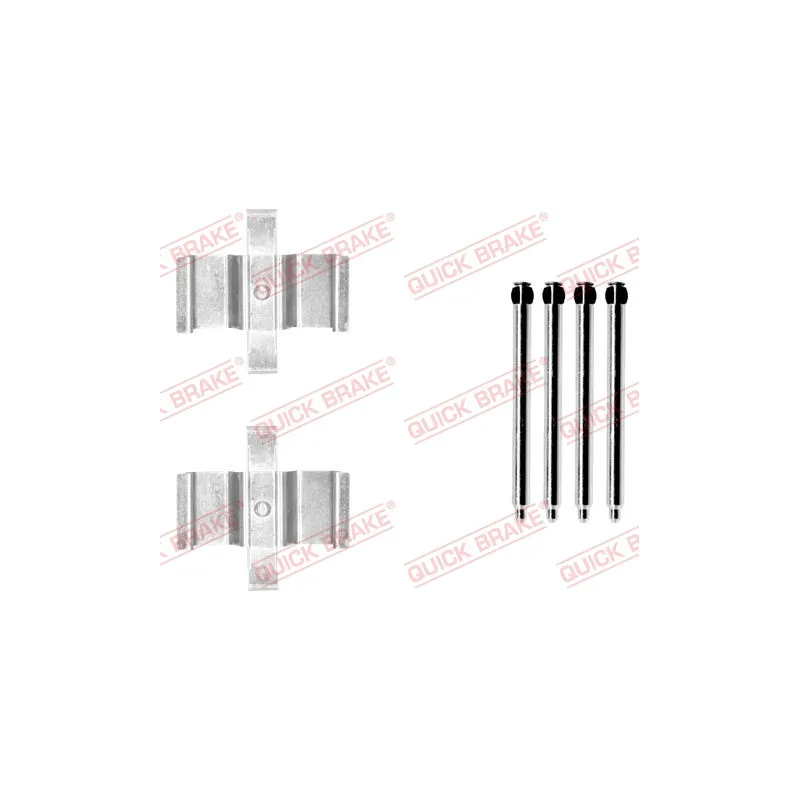 Kit d'accessoires, plaquette de frein à disque QUICK BRAKE 109-1765