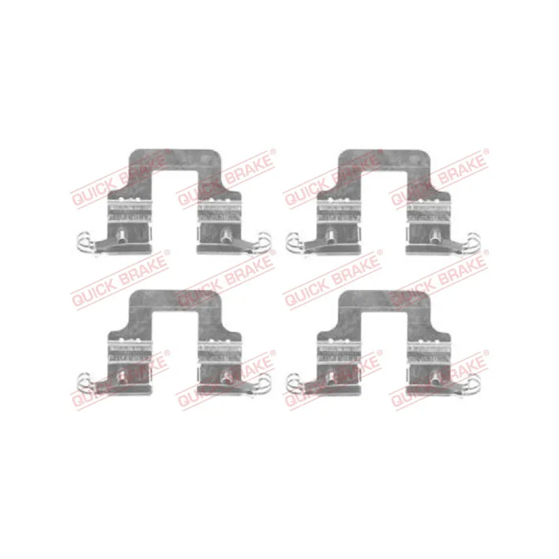 Kit d'accessoires, plaquette de frein à disque QUICK BRAKE 109-1766