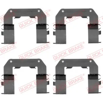 Kit d'accessoires, plaquette de frein à disque QUICK BRAKE 109-1767