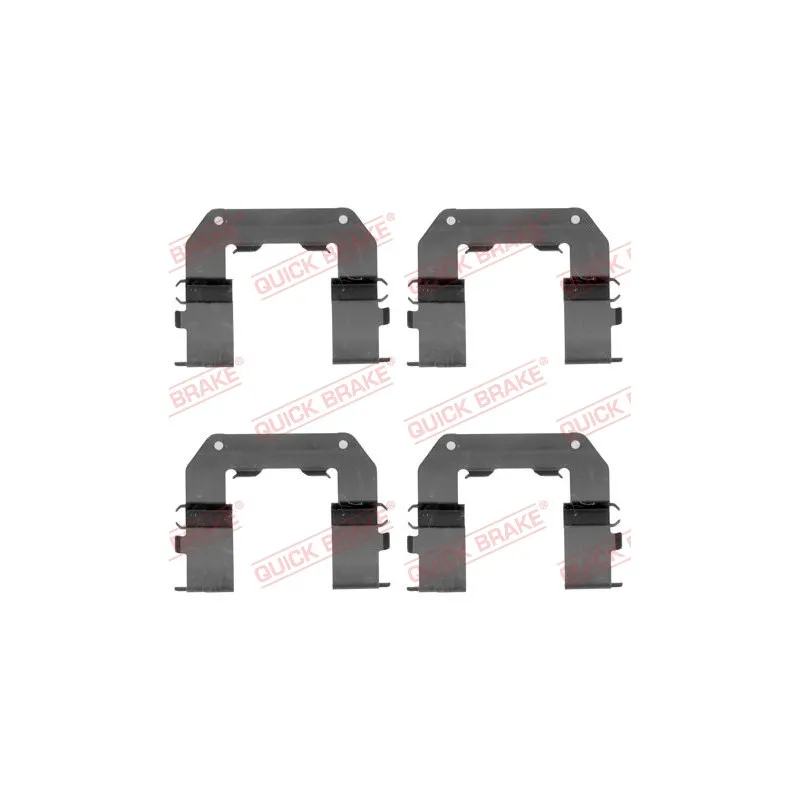 Kit d'accessoires, plaquette de frein à disque QUICK BRAKE 109-1767