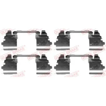 Kit d'accessoires, plaquette de frein à disque QUICK BRAKE 109-1768