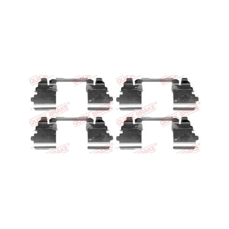 Kit d'accessoires, plaquette de frein à disque QUICK BRAKE 109-1768