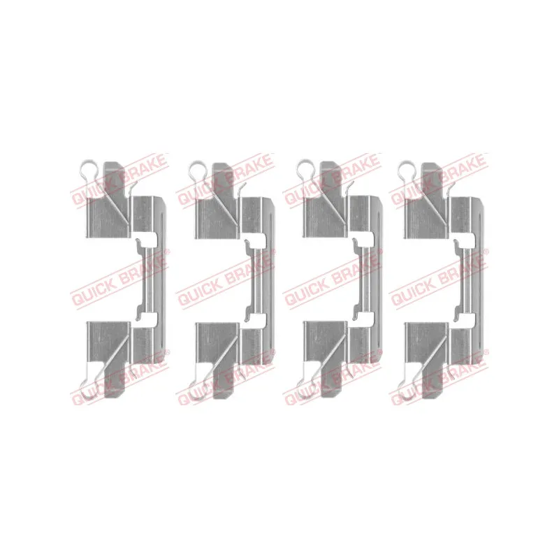 Kit d'accessoires, plaquette de frein à disque QUICK BRAKE 109-1769