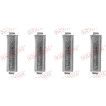 Kit d'accessoires, plaquette de frein à disque QUICK BRAKE 109-1771