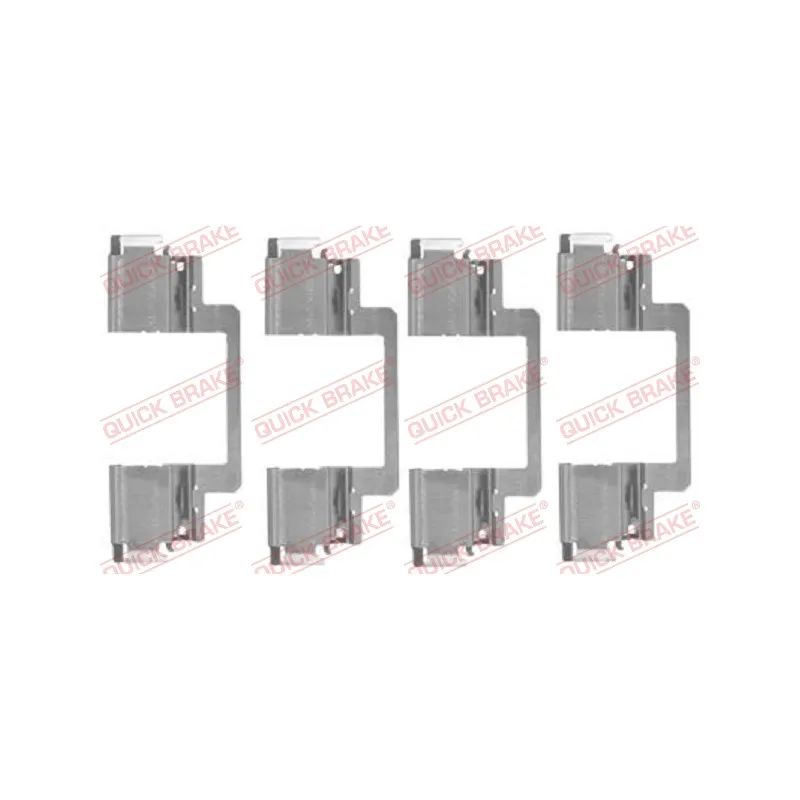 Kit d'accessoires, plaquette de frein à disque QUICK BRAKE 109-1774
