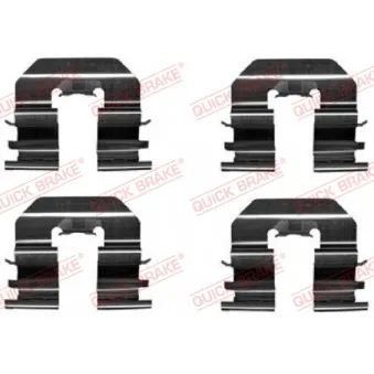 Kit d'accessoires, plaquette de frein à disque QUICK BRAKE 109-1780
