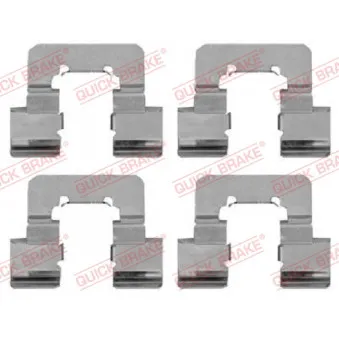 Kit d'accessoires, plaquette de frein à disque QUICK BRAKE 109-1781