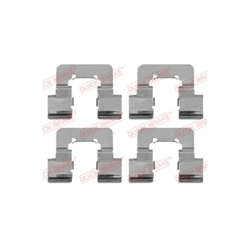 Kit d'accessoires, plaquette de frein à disque QUICK BRAKE 109-1781