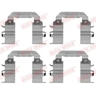 Kit d'accessoires, plaquette de frein à disque QUICK BRAKE